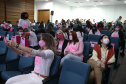 Servidoras e prestadoras de serviço vinculadas à Sesp participam da Campanha Paraná Rosa