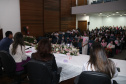 Servidoras e prestadoras de serviço vinculadas à Sesp participam da Campanha Paraná Rosa