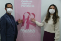 Servidoras e prestadoras de serviço vinculadas à Sesp participam da Campanha Paraná Rosa