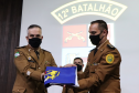 Solenidade marca a troca de comando do 12⁰ Batalhão da PM em Curitiba