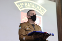 Solenidade marca a troca de comando do 12⁰ Batalhão da PM em Curitiba