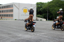 Policiais militares se formam no curso de rondas ostensivas com motocicletas