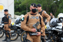 Policiais militares se formam no curso de rondas ostensivas com motocicletas