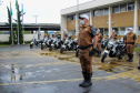 Batalhão de Polícia de Trânsito recebe novo comandante durante solenidade em Curitiba
