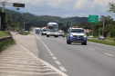 Operação integrada transfere 50 presos do Litoral para a Casa de Custódia de Piraquara