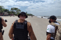 Polícias Militar e Civil orientam turistas sobre decreto restritivo da Ilha de Superagui