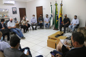 Secretário participa de reunião na prefeitura de Guaíra