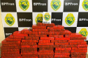 BPFron apreende mais de meia tonelada de maconha no Oeste do Estado