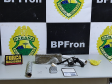 Trio envolvido em tentativa de homicídio é preso com arma e drogas durante a operação Sete Quedas da Força Nacional em Guaíra (PR)
