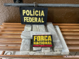 Adolescente é flagrado com 11 tabletes de maconha durante ação da Força Nacional e da Polícia Federal no Oeste do estado