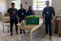 Orgânicos cultivados por presos de Guarapuava são distribuídos a instituições de acolhimento