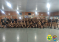 Policiais do 10º BPM recebem instrução sobre atendimento pré-hospitalar em combate, em Apucarana