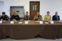 Secretário da Segurança se reúne com comando da Polícia Militar