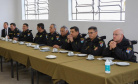 Secretário da Segurança se reúne com comando da Polícia Militar