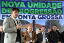 Governo do Estado inaugura Unidade de Progressão autossustentável em Ponta Grossa
