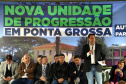 Governo do Estado inaugura Unidade de Progressão autossustentável em Ponta Grossa