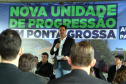 Governo do Estado inaugura Unidade de Progressão autossustentável em Ponta Grossa
