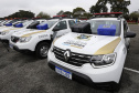 Estado investe R$ 55,3 milhões e entrega 250 viaturas, 88 motos e equipamentos para as polícias
