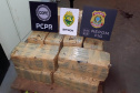 PCPR, PMPR, PRF e PF apreendem 666 quilos de maconha em Goioerê