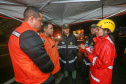 Equipes do Estado auxiliam trabalhos de atendimento às vítimas do deslizamento na BR-376