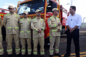 Governador entrega sete caminhões aos Bombeiros para combate a incêndios florestais