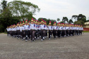 Após 1º ano, 120 cadetes do curso de oficiais da PMPR recebem Espadim Tiradentes