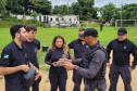 Policiais penais do Paraná participam de curso de drones em Minas Gerais