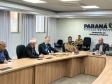 Secretário Hudson se reúne com representantes das associações da PMPR e CBM