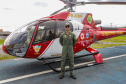 Helicópteros do BPMOA reforçam atendimento policial e aeromédico no Verão Maior Paraná