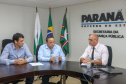 Em Curitiba, secretário Hudson recebe deputado Bakri e representantes de municípios do Oeste do Paraná