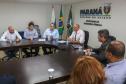 Em Curitiba, secretário Hudson recebe deputado Bakri e representantes de municípios do Oeste do Paraná