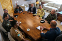 Secretário Hudson recebe novo comandante do Exército