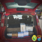 Polícia Rodoviária apreende 200 pneus contrabandeados e mais de 170 garrafas de vinho