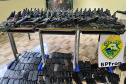  Operação da PM resulta na apreensão de 160 armas, maior volume da história da corporação