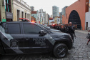 Estado e prefeitura de Curitiba lançam operação para intensificar policiamento estratégico