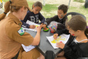 Polícia Militar promove atividade para as crianças no Litoral