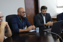 Secretário recebe Deputado Tiago Amaral e prefeitos de Mandaguaçu e Ribeirão do Pinhal 