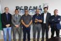 Secretário recebe Deputado Tiago Amaral e prefeitos de Mandaguaçu e Ribeirão do Pinhal 