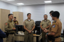 Polícia Militar do Paraná apresenta tecnologias e Centro de Operações para oficiais de Santa Catarina