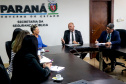 Secretário Hudson recebe a Deputada Estadual Cloara Pinheiro