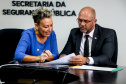 Secretário Hudson recebe a Deputada Estadual Cloara Pinheiro