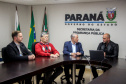 Secretário Hudson se reúne com equipe do Instituto Paranaense de Desenvolvimento Econômico e Social