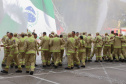 Na maior contratação em dez anos, 419 bombeiros se formam para atuar em todo o Paraná