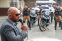 PM homenageia autoridades civis e militares nos dois anos da unidade policial de motocicletas