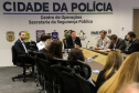 Sesp recebe representantes de Conselhos de Segurança de bairros de Curitiba