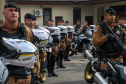 PM homenageia autoridades civis e militares nos dois anos da unidade policial de motocicletas