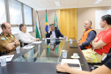 Gabinete da Segurança Pública se reúne com representantes da Forças de Segurança e Defesa Civil