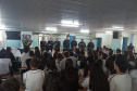 Alunos de Laranjeiras do Sul recebem palestras da Polícia Penal sobre prevenção à violência