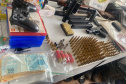 Polícia Militar prende foragido da Justiça e apreende armas e munições em Apucarana