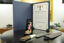 Governador recebe a medalha Guardiões do Palácio Iguaçu, da Casa Militar